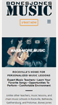 Mobile Screenshot of bonesjonesmusic.com
