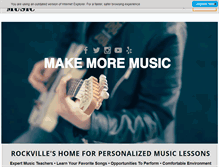 Tablet Screenshot of bonesjonesmusic.com